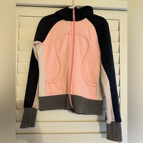 Tops - Lululemon Colorblock Scuba Zip-up